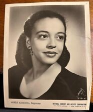 Original African American Singer American Opera Photo 1970's  -  Adele Addison picture