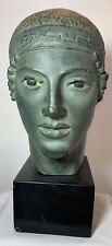 Charioteer of Delphi Bust 1962 AMR Plaster Mold Modernist Sculpture Repro Signed picture