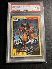 1991 Marvel Universe Wolverine #50 PSA 10 GEM MINT picture