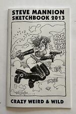 Steve Mannion Sketchbook 2013 RARE Fearless Dawn  (2013) Asylum Press Manga Size picture