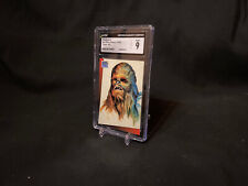 1993 Topps Star Wars Galaxy Chewbacca #8 CGC 9 MINT picture