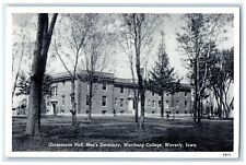 c1960's Grossmann Hall Men's Dormitory Wartburg College Waverly Iowa IA Postcard picture