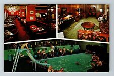 Minneapolis MN-Minnesota, Kahler's Inn Towne Motel, Interior, Vintage Postcard picture