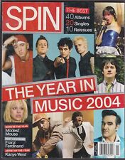 SPIN Modest Mouse Franz Ferdinand Kanye West Eminem Green Day Pixies + 1 2005 picture