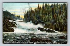 Sault Ste. Marie, MI-Michigan, Michipicoten Falls, c1909 Vintage Postcard picture