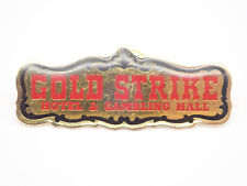 Gold Strike Hotel & Gambling Hall Gold Tone Vintage Lapel Pin picture