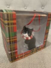 Sandicast Shorthair Cat Christmas Ornament, Tuxedo XSO4008 picture