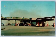 Wall South Dakota SD Postcard Wall Drug Auto Livery Mobile Station 1967 Vintage picture
