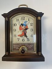 Vintage Disney Mickey Mouse Mantle Musical Alarm Clock Seiko Quartz 1990s-Works picture