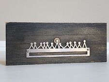 Emaus Talleres Monasticos Sterling Silver Modernist Last Supper Plaque picture
