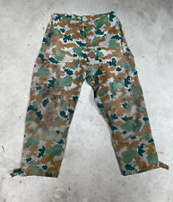 Rare Army Military Trousers East Germany Flachentarn Blumentarn Size L (M48 picture