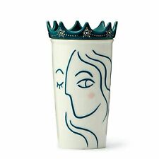 Starbucks 2017 Crown Anniversary Siren Crystal Ceramic Tumbler Traveler Mug 10oz picture