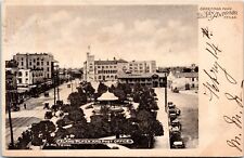 Alamo Plaza, Post Office San Antonio Texas- Vintage undivided back Postcard 1905 picture