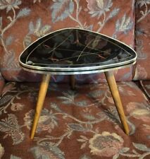 Vtg Extreme MCM Formica Tripod Plant Stand Table Atomic 10.5
