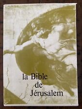 La Bible de Jérusalem : La Sainte Bible Editions Du Cerf Paris 1961 picture