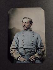 Sixth-Plate Civil War Confederate General P. G. T. Beauregard Tintype C2325RP picture