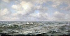 Dream-art Oil painting Seascape-James-Alfred-Aitken-oil-painting sea ocean waves picture