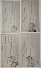 4 VTG POST OFF RETURN REC 1887, Altamont, DK to St Paul, MN. Nice & Clear SEAL picture