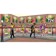 Design-A-Room Mardi Gras Backdrop Set, Party Decor, 52 Pieces picture