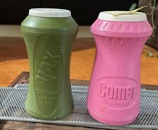 Vintage (2) Powder Cleanser  Soap - Avocado Green Ajax & Nos Pink Comet Shaker picture