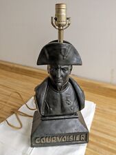 Vtg. Napoleon bust Couvoisier advertisement lamp/plastic? picture