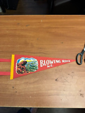 Vintage Pennant rare 1960's Blowing Rock NC 14 INCH picture