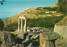 Beautiful Columns, Tholos of Delphi, Ancient Sanctuary in Greece Postcard picture