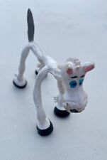 Brabo Bendable Rubber White Horse Vintage 1970s Toy picture