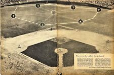 New York Yankee Stadium vs Boston Red Sox 1948 Dom DiMaggio Vtg Magazine Article picture