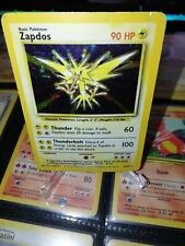 Zapdos Holo Base Set 1999 Unlimited Print VG, 16/102 Pokemon Card. picture