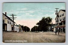 Gorham NH-New Hampshire, Main Street Looking West, Vintage c1915 Postcard picture