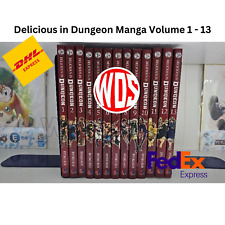 DELICIOUS IN DUNGEON Manga Set Vol.1-13 English Version Ryoko Kui Comic Book DHL picture