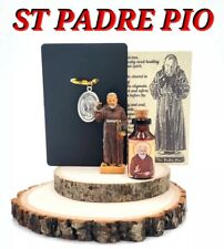 St Padre Pio healing stigmata Italian Saint holy medal blessed oil statue NEW picture
