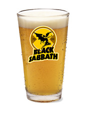 Black Sabbath (Rock & Roll) - 16oz Pint Beer Glass Pub Barware Seltzer Liquor 24 picture