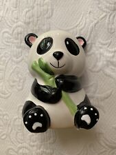 Panda Bear 6.5H x 4.5W Large Size Piggy Bank Pristine ALDI 2023 picture