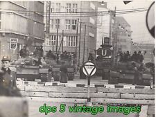 Vintage 1960s - Berlin Wall -Demarcation Line betwE & W Berlin 9x7 Media Photo picture