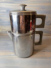VINTAGE VOLLRATH LO-HEET STOVETOP COFFEE PERCOLATOR POT STACKED picture