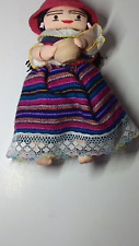vintage Chinese doll Rag Doll 8in picture
