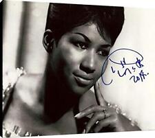 Acrylic Wall Art:  Aretha Franklin Autograph Print picture