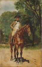 Art Oil painting Jean-Louis-Ernest-Meissonier-The-alms-giver horseman art picture