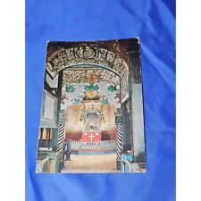 Norway Lom Stave Church Postcard Chrome Divided picture