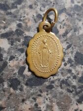 Vintage Blessed Virgin Mary Miraculous Small Medal  picture