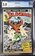 ⚫ - Blackman #1 (1981) Leader Comics Group - Rare - 