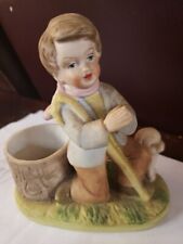 **Vintage 1979 Bisque Child Praying Figurine. Holiday/ Collectable Figurine. ** picture