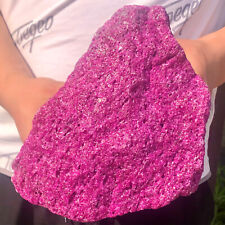 9.48lb  Natural rough red corundum and mineral spirit ruby raw gemstones picture
