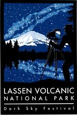 Lassen Volcanic National Park California Dark Sky Festival postcard picture