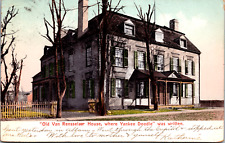 Vintage 1906 Van Rensselaer House Where Yankee Doodle Written New York Postcard picture