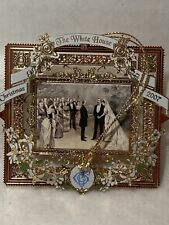 The White House Collection Christmas Ornament Collectable Metal Vintage 2007 picture