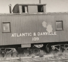 Atlantic & Danville Railway Railroad AD A&D #109 Caboose Train Photo Suffolk VA picture
