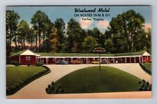 Fairfax VA-Virginia, Westwood Motel, Advertising, Vintage Souvenir Postcard picture